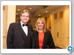 Amy and Jeff Feinberg were honored by the Peabody Chabad on October 27, 2016