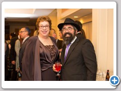 Amy and Jeff Feinberg were honored by the Peabody Chabad on October 27, 2016