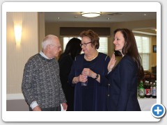 Torf Family honored at dedication of Community Living Room at Waldfogel Health Center